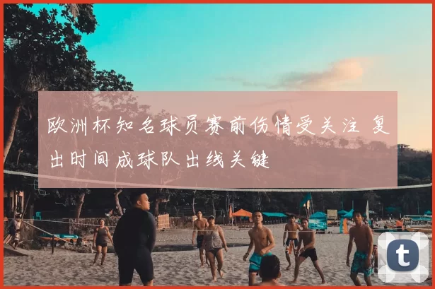 欧洲杯知名球员赛前伤情受关注 复出时间成球队出线关键